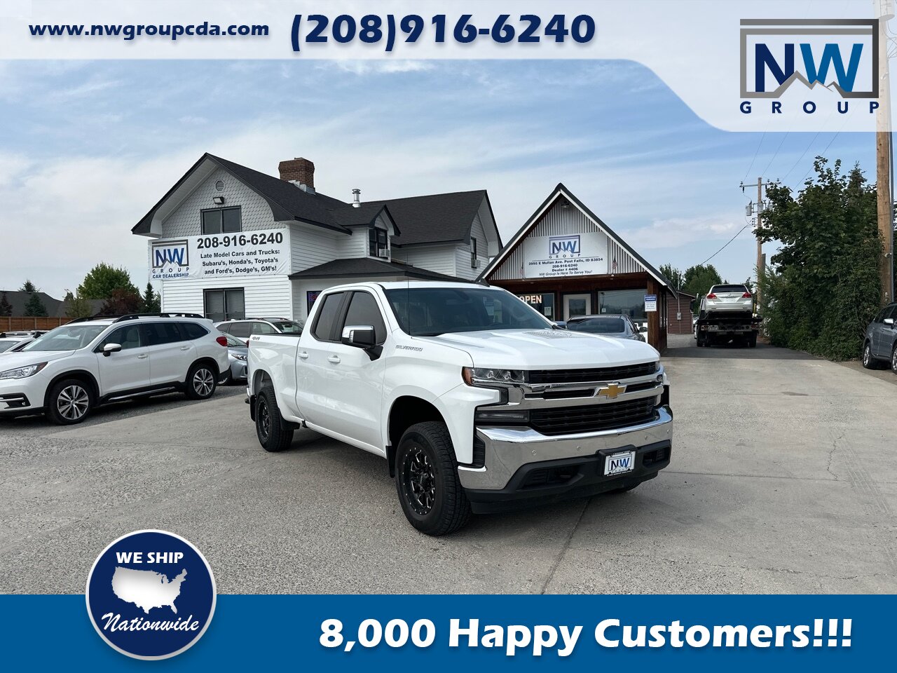 2020 Chevrolet Silverado 1500 LT  4x4. Brand New Tires! - Photo 2 - Post Falls, ID 83854