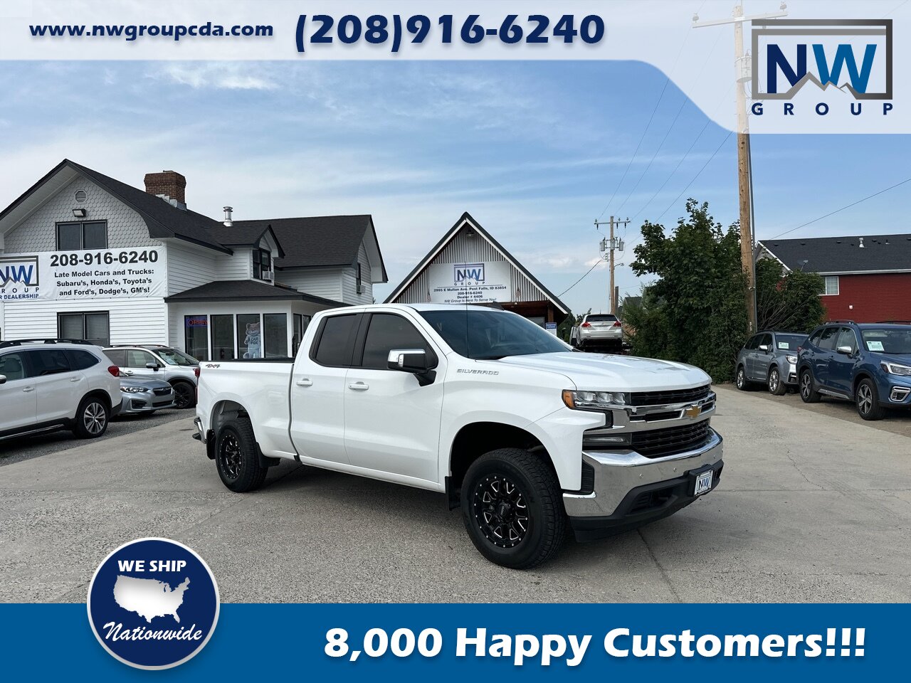 2020 Chevrolet Silverado 1500 LT  4x4. Brand New Tires! - Photo 1 - Post Falls, ID 83854