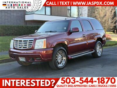 2002 Cadillac Escalade SUV