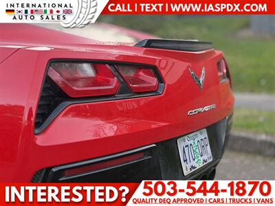 2015 Chevrolet Corvette Stingray - V8   - Photo 14 - Portland, OR 97216