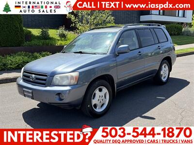 2004 Toyota Highlander  3.0L V6 - Photo 1 - Portland, OR 97216