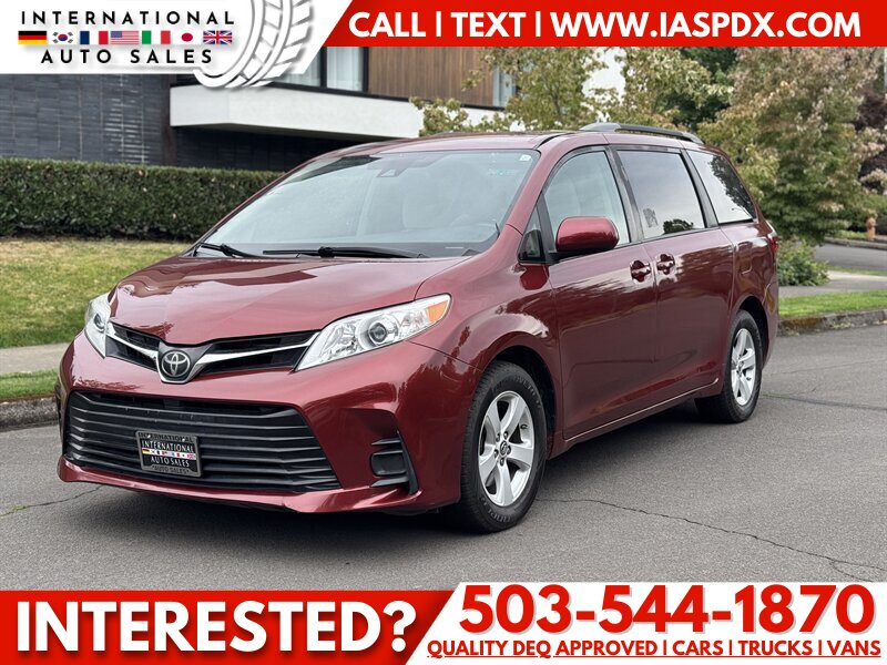 2020 Toyota Sienna LE 7-Passenger Auto  