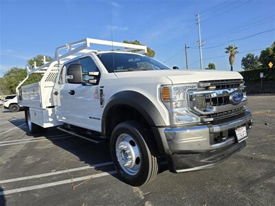 2021 Ford Commercial F-550 Super Duty XL UTILITY SVC 6.7L DIESEL,4-WHEEL DRIVE, 12FT ROYAL BED,LADDER RACK! - Photo 5 - Santa Ana, CA 92703