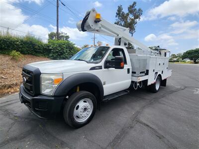 2012 Ford F550 Super Duty Regular Cab & Chassis bucket  