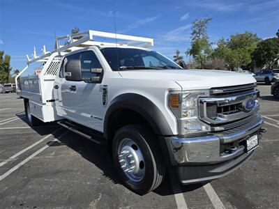 2020 Ford F550 XLT UTILITY SERVICE TRK, 6.7L DIESEL, 4X4,LADDER RACK! - Photo 2 - Santa Ana, CA 92703