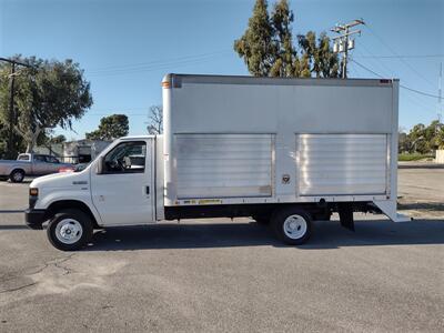 2013 FORD E450 BOX TRUCK WITH EASY ACCESS  SIDE DOORS.