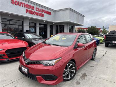 2018 Toyota Corolla iM Hatchback
