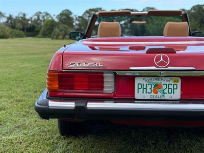 1987 Mercedes-Benz 560 SL - Photo 19 - Boca Raton, FL 33432
