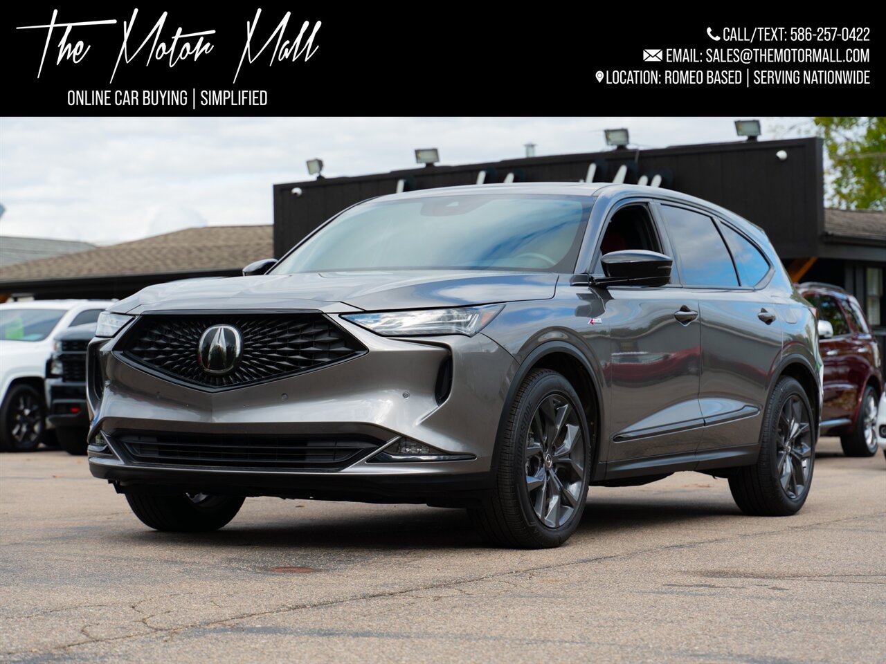 2022 Acura MDX SH-AWD w/A-SPEC   - Photo 1 - Washington, MI 48094