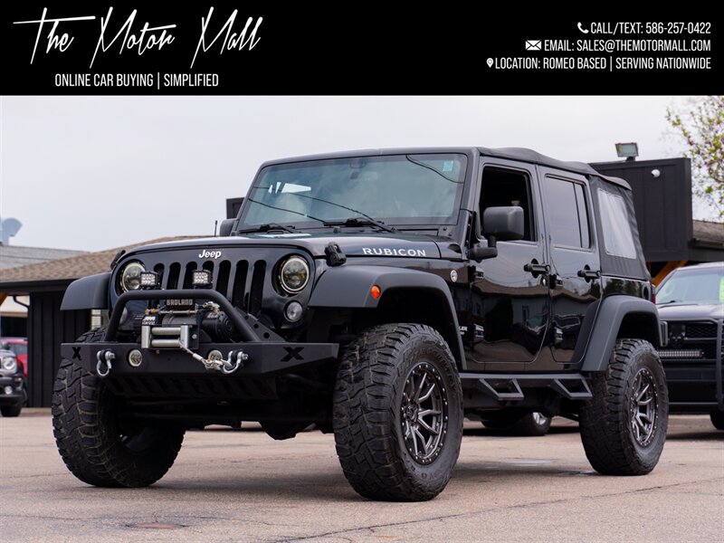 The 2016 Jeep Wrangler Unlimited Rubicon photos