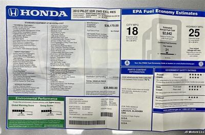 2012 Honda Pilot EX-L w/DVD   - Photo 25 - Portland, OR 97206
