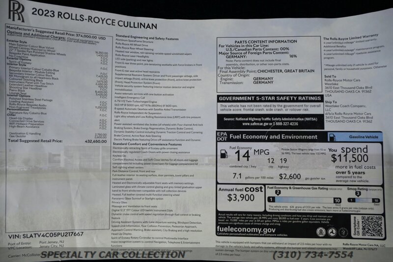 2023 Rolls-Royce Cullinan   - Photo 4 - West Hollywood, CA 90069