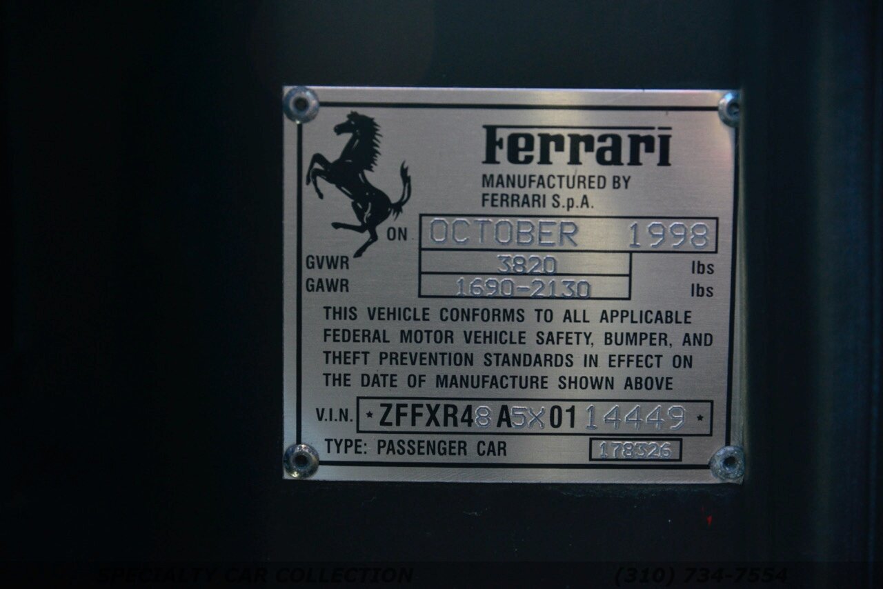 1999 Ferrari F355 Spider   - Photo 20 - West Hollywood, CA 90069