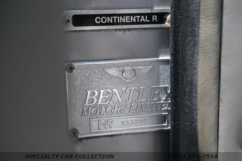 1996 Bentley Continental R   - Photo 49 - West Hollywood, CA 90069