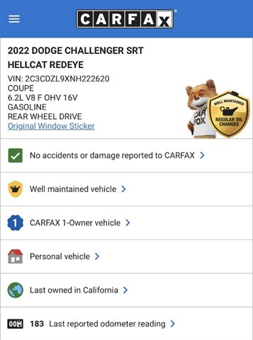 2022 Dodge Challenger SRT Hellcat Redeye   - Photo 3 - West Hollywood, CA 90069