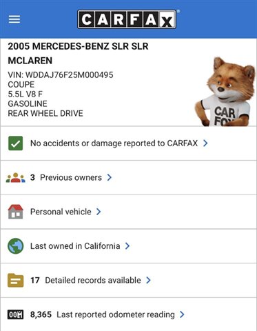 2005 Mercedes-Benz SLR SLR McLaren   - Photo 3 - West Hollywood, CA 90069