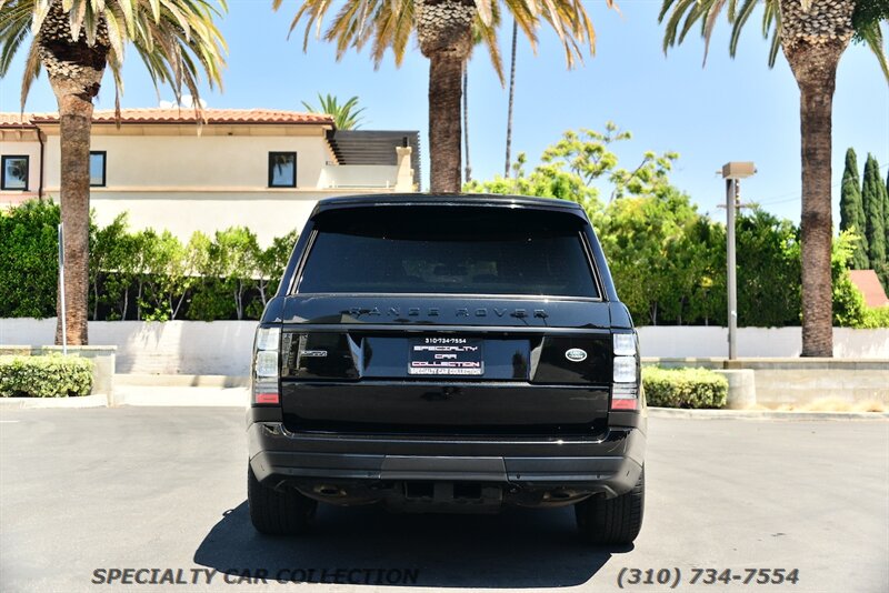 2015 Land Rover Range Rover Autobiography Black LWB   - Photo 8 - West Hollywood, CA 90069