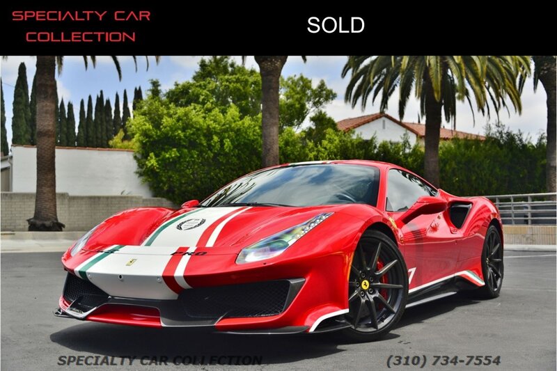 2019 Ferrari 488 Pista Piloti  