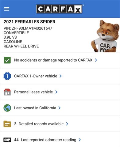 2021 Ferrari F8 Spider   - Photo 3 - West Hollywood, CA 90069