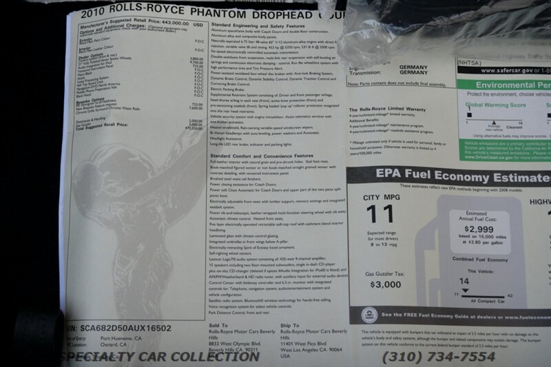 2010 Rolls-Royce Phantom Drophead Coupe - Photo 6 - West Hollywood, CA 90069