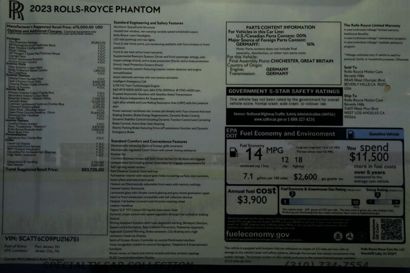 2023 Rolls-Royce Phantom   - Photo 4 - West Hollywood, CA 90069