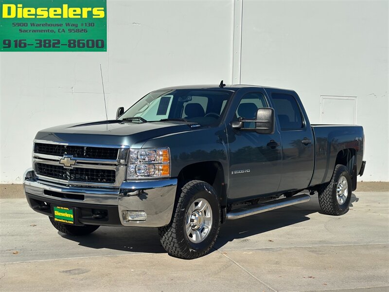 2008 Chevrolet Silverado 2500 Diesel 4x4 6.6L Duramax Turbo Diesel Crew Cab  Short Bed Allison 1000 ONE OWNER