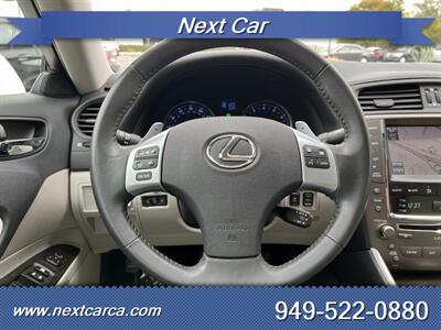 2011 Lexus IS 250, Low Mileage  With NAVI and Back up Camera - Photo 15 - Irvine, CA 92614