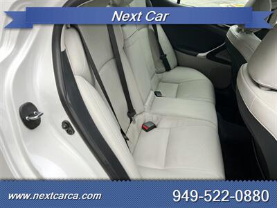 2011 Lexus IS 250, Low Mileage  With NAVI and Back up Camera - Photo 21 - Irvine, CA 92614