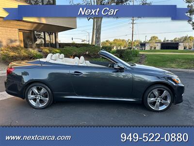 2010 Lexus IS 350C Convertible, Low Mileage  With NAVI and Back up Camera - Photo 2 - Irvine, CA 92614