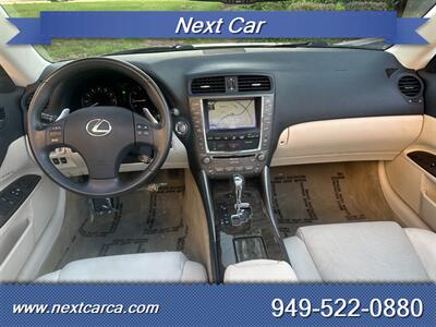 2010 Lexus IS 350C Convertible, Low Mileage  With NAVI and Back up Camera - Photo 26 - Irvine, CA 92614