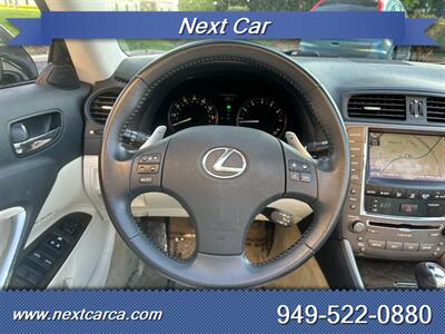 2010 Lexus IS 350C Convertible, Low Mileage  With NAVI and Back up Camera - Photo 23 - Irvine, CA 92614