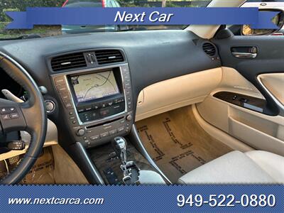 2010 Lexus IS 350C Convertible, Low Mileage  With NAVI and Back up Camera - Photo 21 - Irvine, CA 92614