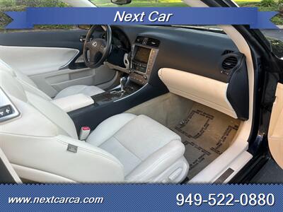2010 Lexus IS 350C Convertible, Low Mileage  With NAVI and Back up Camera - Photo 28 - Irvine, CA 92614