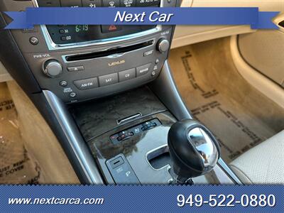 2010 Lexus IS 350C Convertible, Low Mileage  With NAVI and Back up Camera - Photo 20 - Irvine, CA 92614