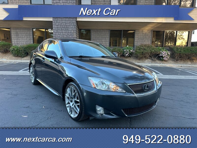 2008 Lexus IS 350 RWD , Low Mileage  With NAVI and Back up Camera