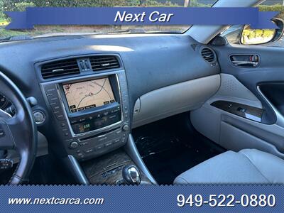 2009 Lexus IS 350 RWD  With NAVI and Back up Camera - Photo 14 - Irvine, CA 92614