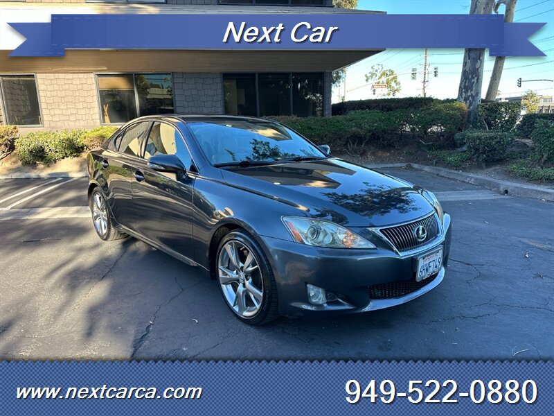 2009 Lexus IS 350 RWD  With NAVI and Back up Camera