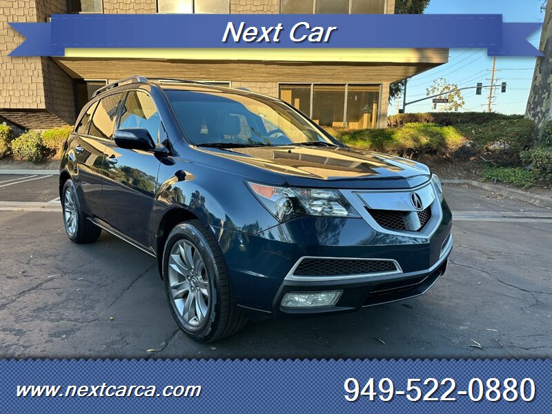 2012 Acura MDX SH-AWD With Advance Package , DVD Entertainment  NAVI and Back up Camera