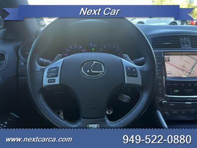 2011 Lexus IS 350 F Sport, Low Mileage  With NAVI and Back up Camera - Photo 16 - Irvine, CA 92614