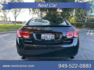 2007 Lexus GS 350 RWD , Low Mileage  With NAVI and Back up Camera - Photo 4 - Irvine, CA 92614