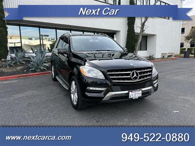 2013 Mercedes-Benz ML 350 4MATIC  With NAVI and Back up Camera