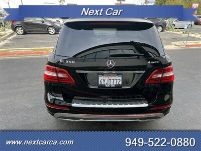 2013 Mercedes-Benz ML 350 4MATIC  With NAVI and Back up Camera - Photo 4 - Irvine, CA 92614