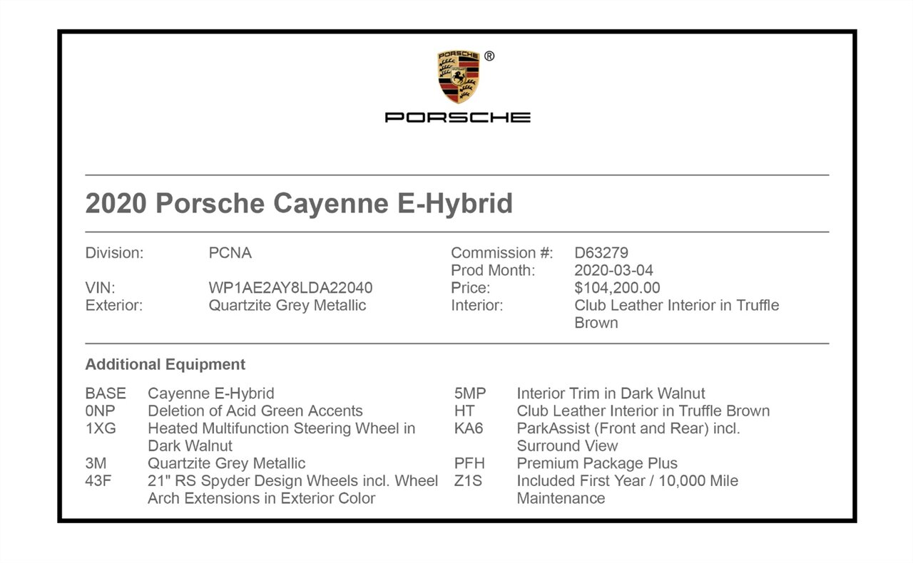 2020 Porsche Cayenne E-Hybrid   - Photo 30 - Springfield, MO 65802