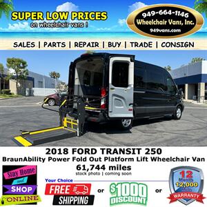 2018 Ford Transit 250 Wheelchair Van   - Photo 1 - Laguna Hills, CA 92653