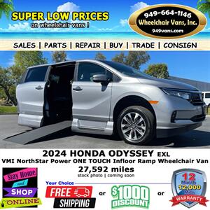 2024 Honda Odyssey EX-L Wheelchair Van Minivan