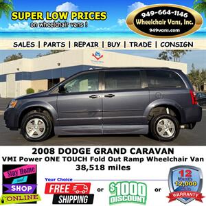 2008 Dodge Grand Caravan Wheelchair Van   - Photo 10 - Laguna Hills, CA 92653