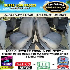 2005 Chrysler Town and Country LX Wheelchair Van - Photo 15 - Laguna Hills, CA 92653