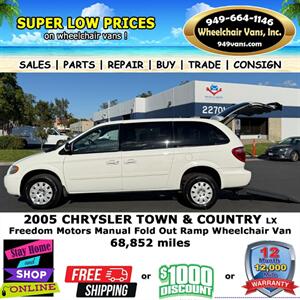 2005 Chrysler Town and Country LX Wheelchair Van - Photo 5 - Laguna Hills, CA 92653