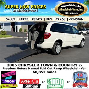 2005 Chrysler Town and Country LX Wheelchair Van - Photo 2 - Laguna Hills, CA 92653