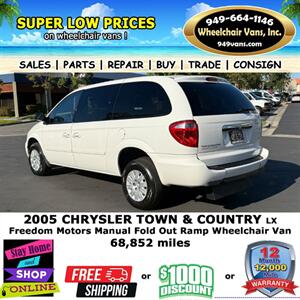 2005 Chrysler Town and Country LX Wheelchair Van - Photo 11 - Laguna Hills, CA 92653